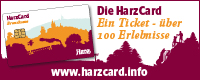 Ferienparadies Harz - Ihr Harz Reiseführer - Gastgeberverzeichnis, Tipps für Ausflugsziele, Sehenswürdigkeiten, Shopping, Gastronomie und Freizeit.
